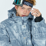 Ski Wear Thickened 3L Hooded Snowboard Suit -Men's (Single Unit Available)