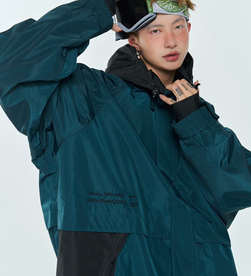 Ski Wear Thickened 3L Waterproof Snow Jacket&Pants Suit -Men's(Single Unit Available)
