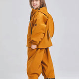 Ski Wear Waterproof Rabbit Ears Kids Snow Suit