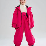 Ski Wear Waterproof Rabbit Ears Kids Snow Suit