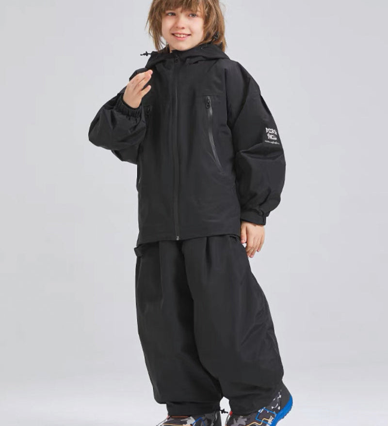 Ski Wear Waterproof Rabbit Ears Kids Snow Suit