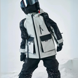 Ski Wear Waterproof Reflective Kids Snow Suit Jacket&Bibs (Single Unit Available)