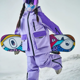 Ski Wear Waterproof Reflective Kids Snow Suit Jacket&Bibs (Single Unit Available)