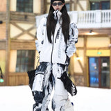 Ski Wear Waterproof Tie-Dye Snow Suit -Unisex (Single Unit Available)
