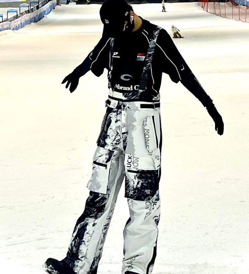 Ski Wear Waterproof Tie-Dye Snow Suit -Unisex (Single Unit Available)
