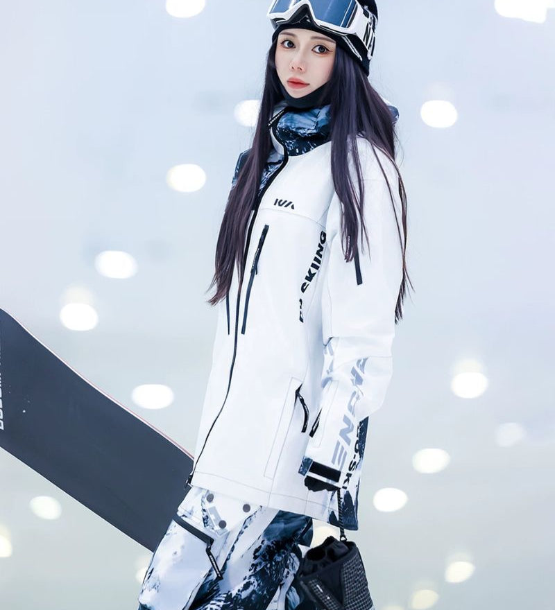 Ski Wear Waterproof Tie-Dye Snow Suit -Unisex (Single Unit Available)