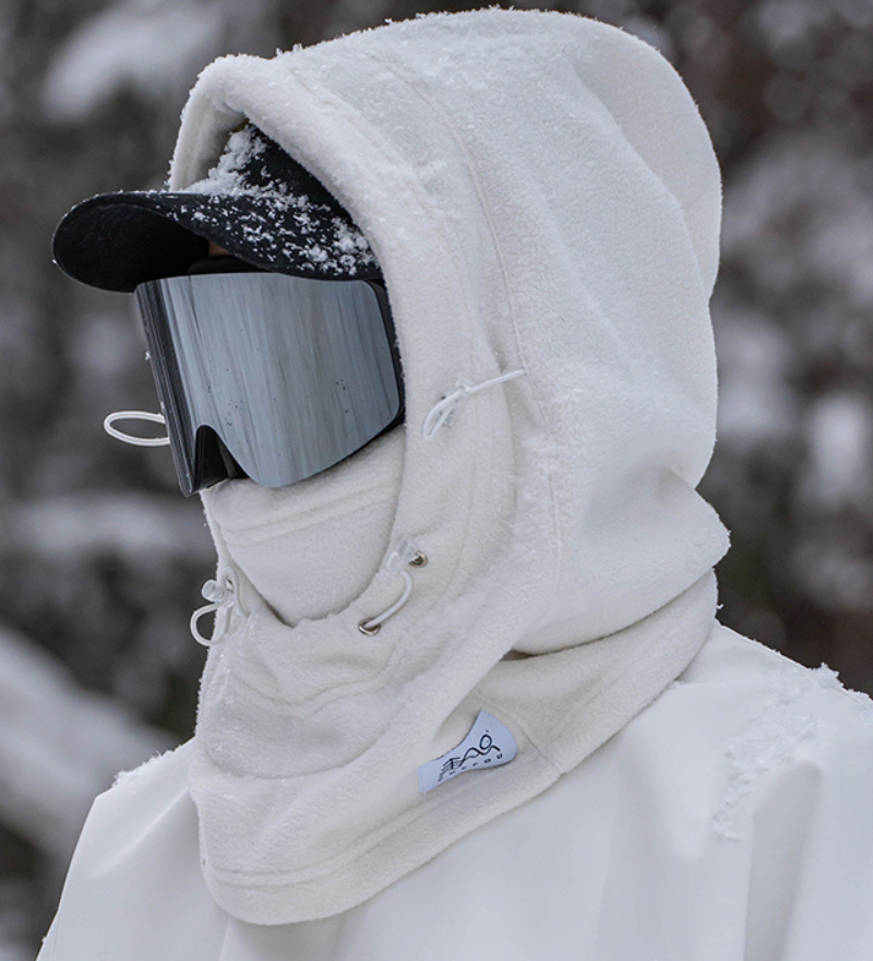 Ski Wear Windproof Fleece Winter Balaclava Hood
