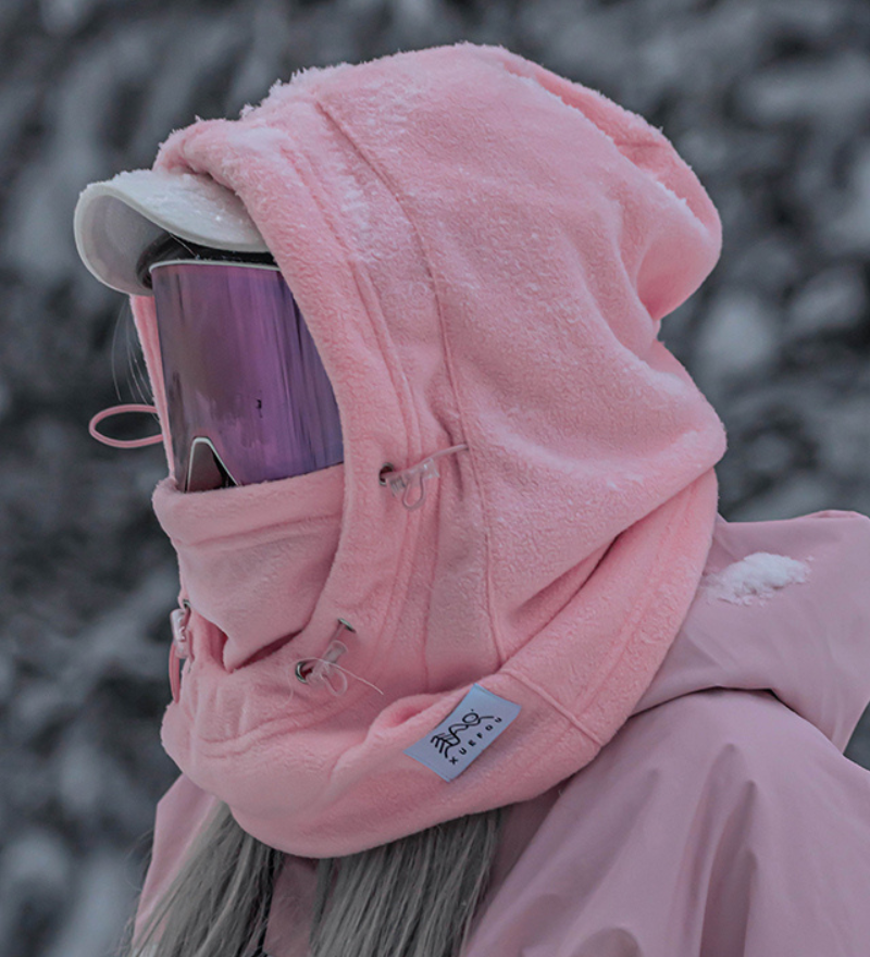 Ski Wear Windproof Fleece Winter Balaclava Hood