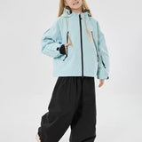 Ski Wear Windproof Rabbit Ears Kids Snow Suit