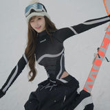 Ski Wear Sports Quick-Drying Activewear Base Layer Set -Women's