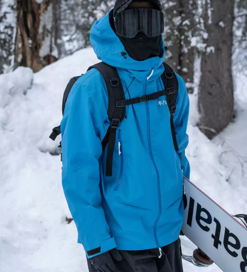 Ski Wear 3L Waterproof Fleece Ski Jacket -Unisex