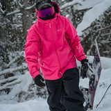 Ski Wear 3L Waterproof Fleece Ski Jacket -Unisex