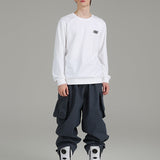 Ski Wear Snowboarding Denim Cargo Snow Pants -Unisex