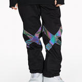 Ski Wear Neon Reflective Baggy Snow Pants -Unisex