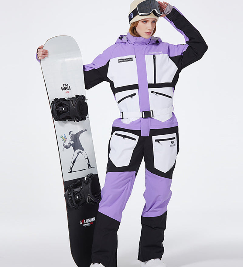 Ski Wear Niche Functionality Jumpsuit Snow Suit -Unisex