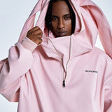 Ski Wear Outdoor Adorable Bunny Ears Warm Hoodie -Unisex