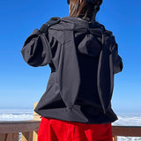 Ski Wear Outdoor Adorable Bunny Ears Warm Hoodie -Unisex