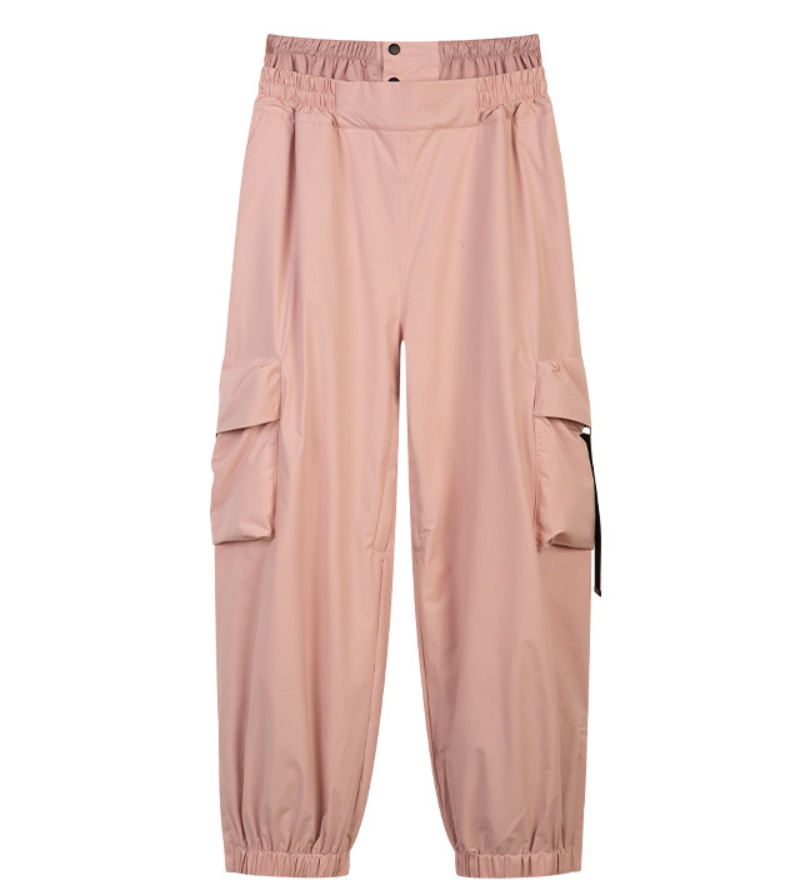 Ski Wear Insulated Cargo Snow Pants -Unisex