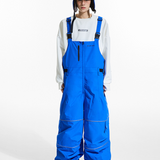 Ski Wear Snowboard Gear Reflective Stripe Ski Bibs - Unisex