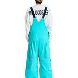 Ski Wear Snowboard Gear Reflective Stripe Ski Bibs - Unisex