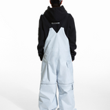 Ski Wear Snowboard Gear Reflective Stripe Ski Bibs - Unisex