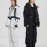 Ski Wear Snowboard Outfit Unisex Cargo Snow Suit -Women's