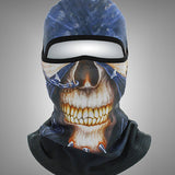 Skull Windproof Sports Riding Balaclava Mask
