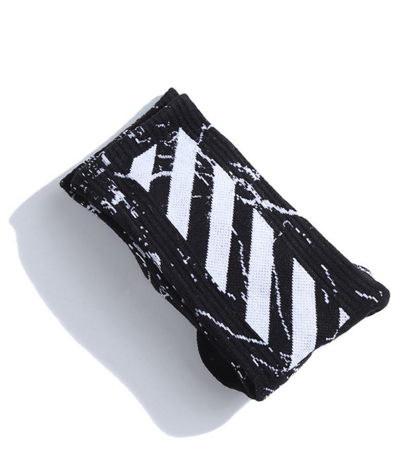 Street Basketball High Top Men's Socks