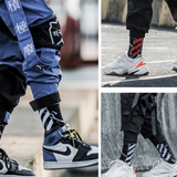 Street Basketball High Top Men's Socks