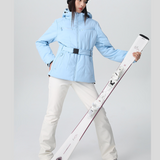 Ski Wear Stretch Fabric Slim Fit Ski Jacket -Women's