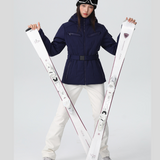 Ski Wear Stretch Fabric Slim Fit Ski Jacket -Women's