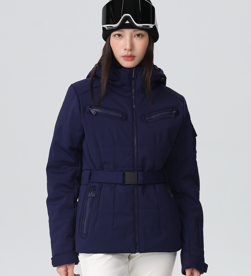 Ski Wear Stretch Fabric Slim Fit Ski Jacket -Women's
