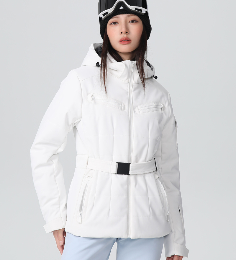 Ski Wear Stretch Fabric Slim Fit Ski Jacket -Women's