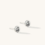 Padang Padang Wave Stud Earrings