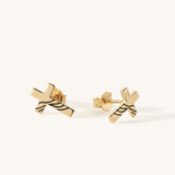 Santa Teresa Cross Stud Earrings