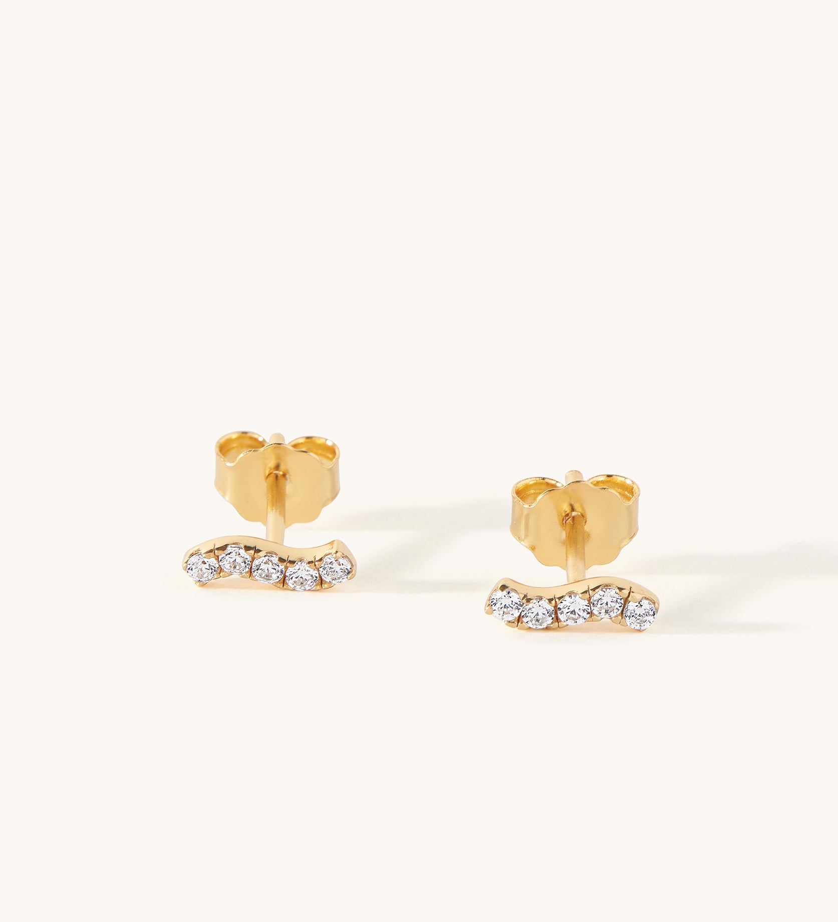 Paraiso Wave Stud Earrings
