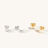 Paraiso Wave Stud Earrings