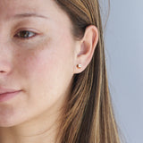 Bukit Cube Stud Earrings