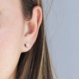 Bukit Cube Stud Earrings