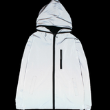 Techwear Silver Reflective Jacket