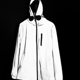 Techwear Silver Reflective Jacket