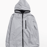 Techwear Silver Reflective Jacket