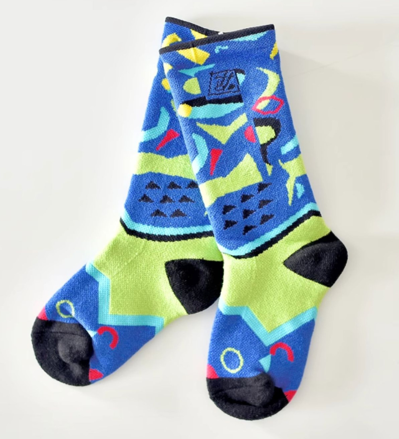 Winter Warm Long Tube High Kids Ski Socks