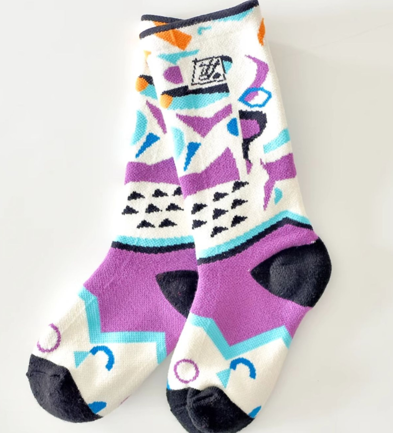 Winter Warm Long Tube High Kids Ski Socks