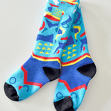 Winter Warm Long Tube High Kids Ski Socks