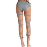 Women Rave Reflective Leg Wrap (Excluding Shorts)