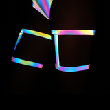 Women Rave Reflective Leg Wrap (Excluding Shorts)