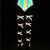 Women Rave Reflective Leg Wrap (Excluding Shorts)