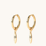 Zuma Surf Hoop Earrings
