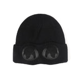 Aviator Sunglasses Knitted Futuristic Hat